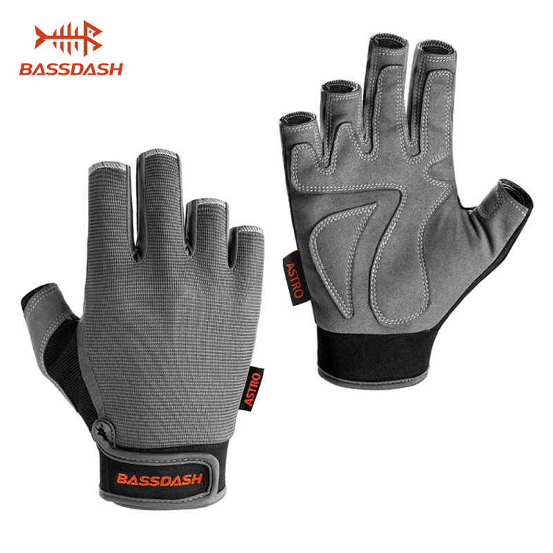 Bassdash Astro الثقيلة التأكد  - مراجعة Fishing Gloves وسعره