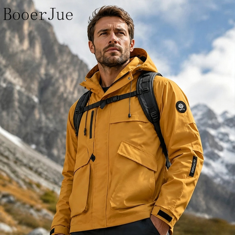 سترة رجالية مقاومة للماء للمشي - مراجعة Fishing Jacket Waterproof وسعره