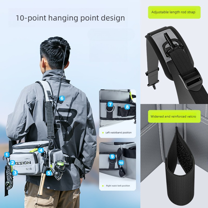 حقيبة صيد السمك 2026 الجديدة ا - مراجعة Fishing Backpack وسعره