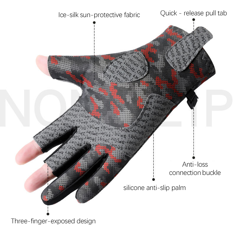 قفازات الصيد المضادة للطعنة ال - مراجعة Fishing Gloves وسعره