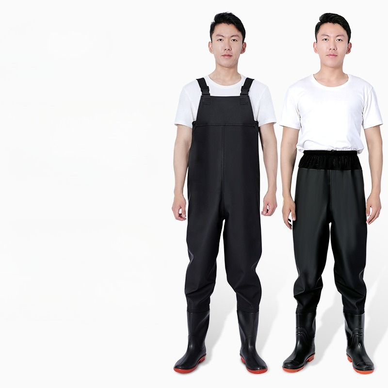 سروال صيد مصنوع من مادة PVC مع - مراجعة Fishing Waders وسعره