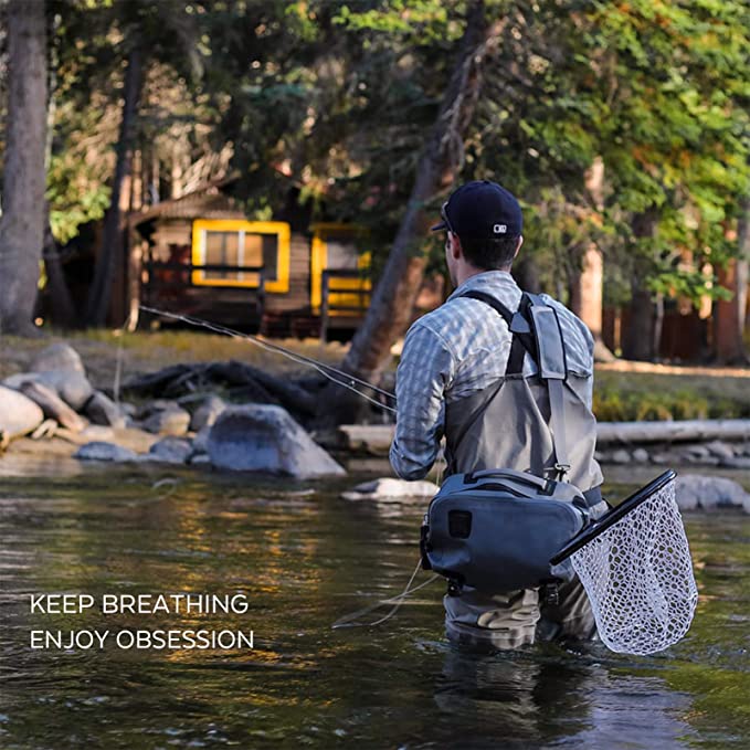 سروال صيد السمك للرجال مكون من - مراجعة Fishing Waders وسعره