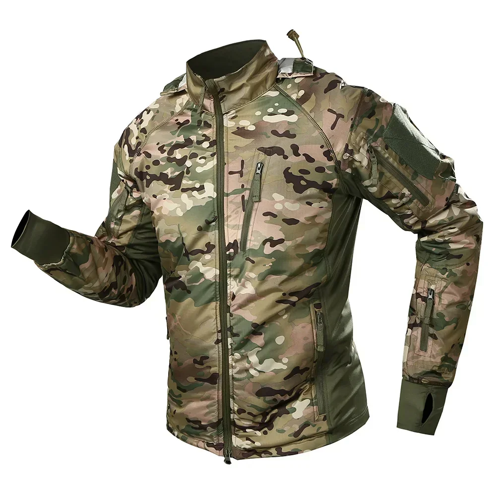 الرجال الشتاء سوفتشيل السترات  - مراجعة Fishing Jacket Waterproof وسعره