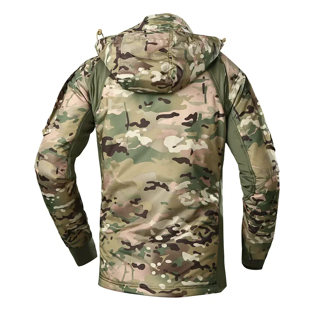 الرجال الشتاء سوفتشيل السترات  - مراجعة Fishing Jacket Waterproof وسعره